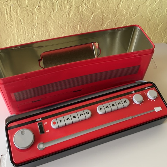 Eureka Decorative Tin Boombox - Picture 6 of 8